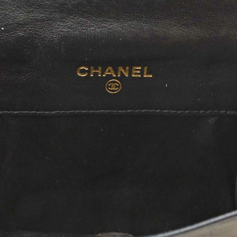 CHANEL Black Logo Wallet - Picture 11 of 16